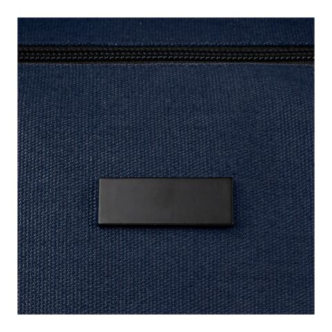 Joey sportduffelväska av GRS-återvunnen canvas, 25 l Standard | Mörkblå | Inget reklamtryck | Inte tillgängligt | Inte tillgängligt | Inte tillgängligt