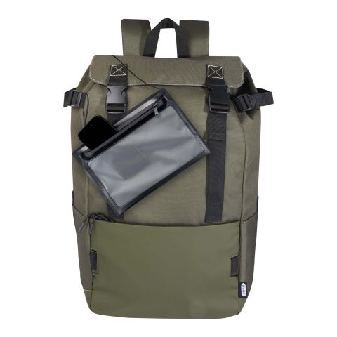 Roam ryggsäck av återvunnet GRS-material Standard | Grön | Inget reklamtryck | Inte tillgängligt | Inte tillgängligt | Inte tillgängligt