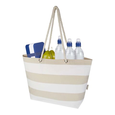 Florida 270 g/m² tygväska för strand av GRS-återvunnen bomull, 18L Standard | Natural-Transparent klar | Inget reklamtryck | Inte tillgängligt | Inte tillgängligt | Inte tillgängligt