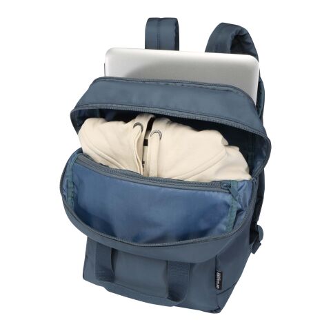 Resa 14 tum Aware™ laptopväska för resor av återvunnet material på 9 l Hale Blue