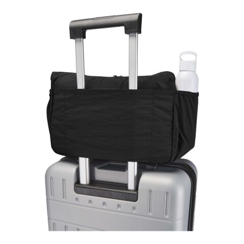 Calli 13" axelväska för laptop i GRS-återvunnen nylon Svart / Blå