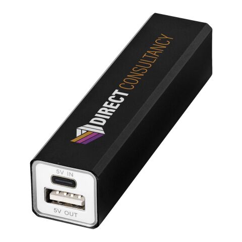 2200 mAh Volt powerbank Standard | Svart | Inget reklamtryck | Inte tillgängligt | Inte tillgängligt