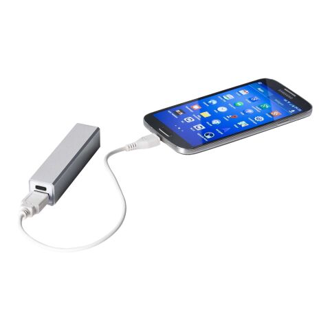 2200 mAh Volt powerbank Standard | Silver | Inget reklamtryck | Inte tillgängligt | Inte tillgängligt
