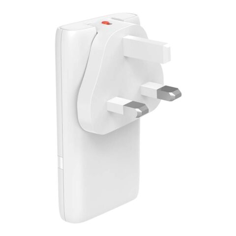 SKROSS® Klip Slim 65W laddare med flera uttag vit