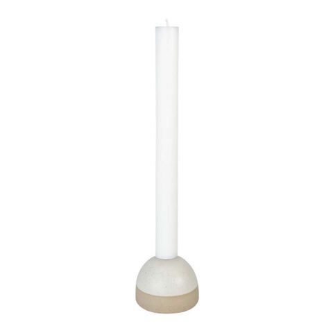Originalhome ReClay set med ljusstakar vit