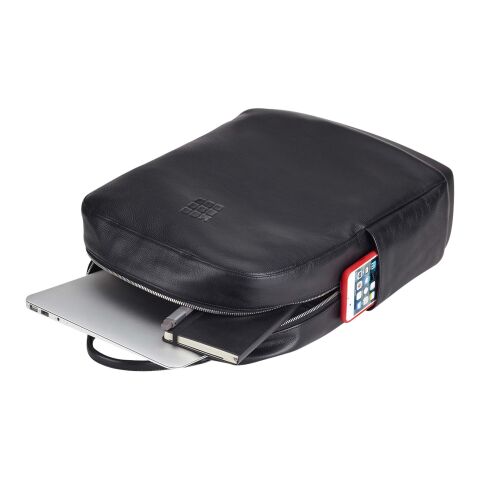 Moleskine Classic ryggsäck i läder Standard | svart | Inget reklamtryck | Inte tillgängligt | Inte tillgängligt