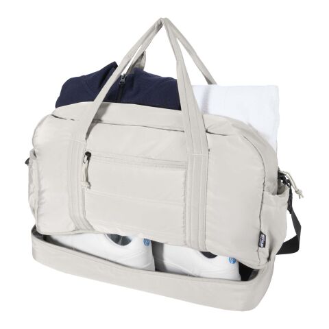 Puffer duffelväska med isolerad botten av återvunnen GRS, 30 l  Standard | Sandstone | Inget reklamtryck | Inte tillgängligt | Inte tillgängligt | Inte tillgängligt