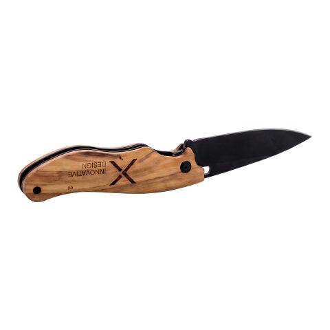 SCX.design T33 hopfällbar kniv i olivträ Trä