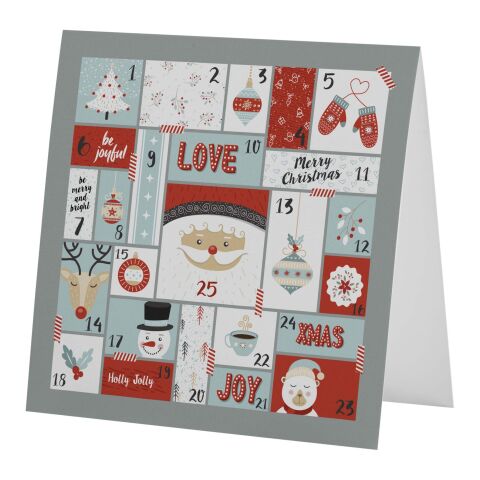 Herald fyrkantigt hälsningskort Vit | Inget reklamtryck | Inte tillgängligt | Inte tillgängligt