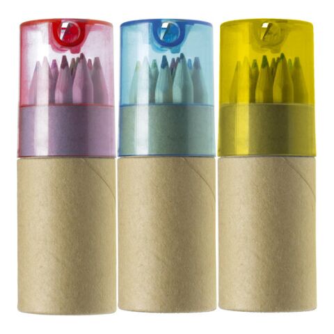 Färgpenn set, 12 st korta Svart | Inget reklamtryck | Inte tillgängligt | Inte tillgängligt