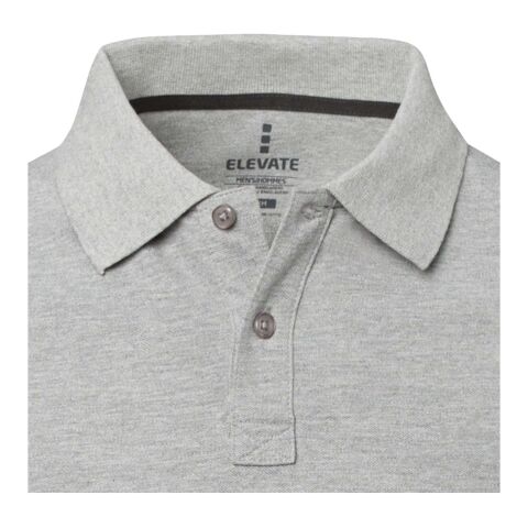 Calgary kortärmad pikétröja Standard | Gråmelange | 3XL | Inget reklamtryck | Inte tillgängligt | Inte tillgängligt | Inte tillgängligt