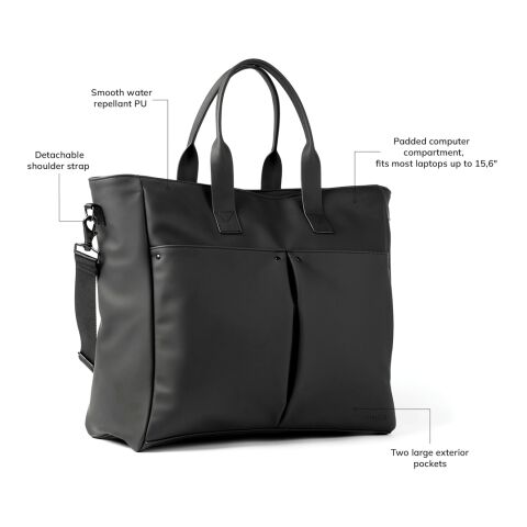 VINGA Baltimore hybrid office bag svart | Inget reklamtryck | Inte tillgängligt | Inte tillgängligt
