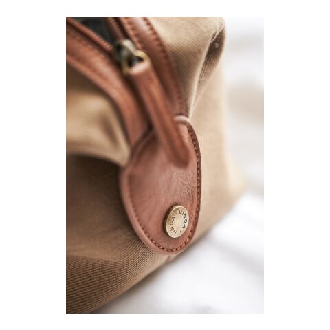 VINGA Sloane RPET necessär brun | Inget reklamtryck | Inte tillgängligt | Inte tillgängligt