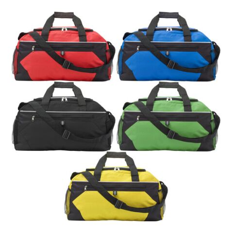 Sportbag med framficka i polyester (600D) Koboltblå | Inget reklamtryck | Inte tillgängligt | Inte tillgängligt