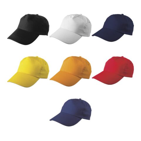 Keps med 5 paneler, bomullstwill Gul | Inget reklamtryck | Inte tillgängligt | Inte tillgängligt
