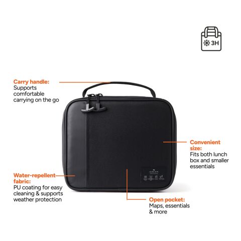Nordic Drift Storm RCS water-repellent lunch cooler bag svart | Inget reklamtryck | Inte tillgängligt | Inte tillgängligt