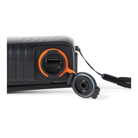 Nordic Drift Everest multifunktion vattentät ficklampa IPX8 svart