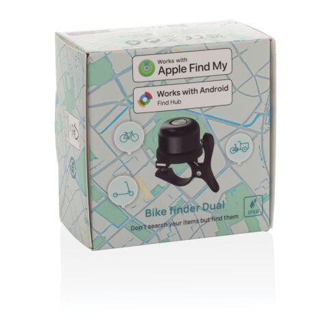 Bike Finder Dual RCS cykelklocka med global spårning svart | Inget reklamtryck | Inte tillgängligt | Inte tillgängligt