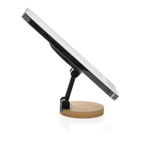 Magmount RCS telefonställ i bambu och återvunnen plast svart-brun | Inget reklamtryck | Inte tillgängligt | Inte tillgängligt