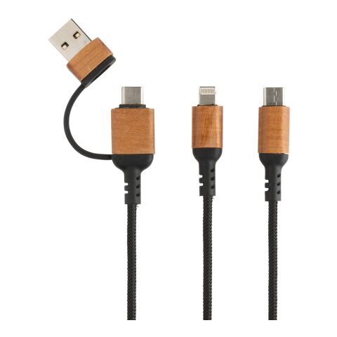 Ohio 6-i-1 kabel i RCS certifierad återvunnen plast svart | Inget reklamtryck | Inte tillgängligt | Inte tillgängligt