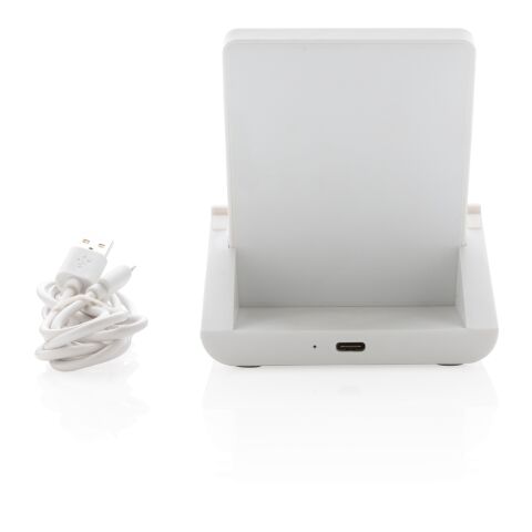 Ontario 10W ställ FSC® &amp; RCS återvunnen plast vit | Inget reklamtryck | Inte tillgängligt | Inte tillgängligt