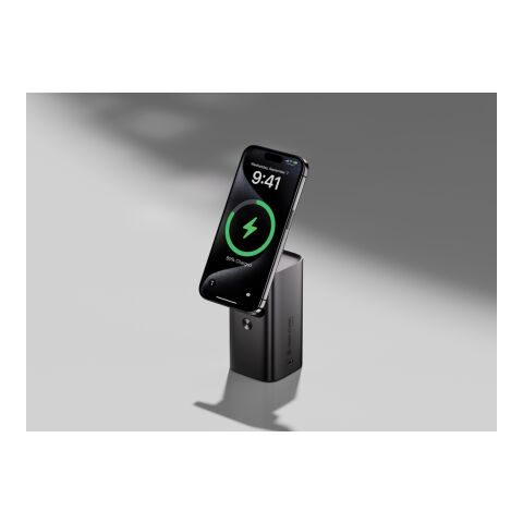 Urban Vitamin Sunnyvale 100 W 15 000 mAh magnetisk powerbank stenkol | Inget reklamtryck | Inte tillgängligt | Inte tillgängligt