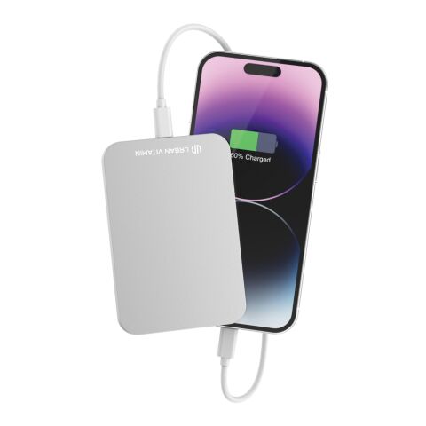 Urban Vitamin Burbank 3.000mAh powerbank RCS plast/aluminium silver | Inget reklamtryck | Inte tillgängligt | Inte tillgängligt
