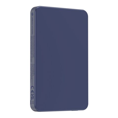 Urban Vitamin Marin 5000mAh magnetisk 15W trådlös powerbank blå