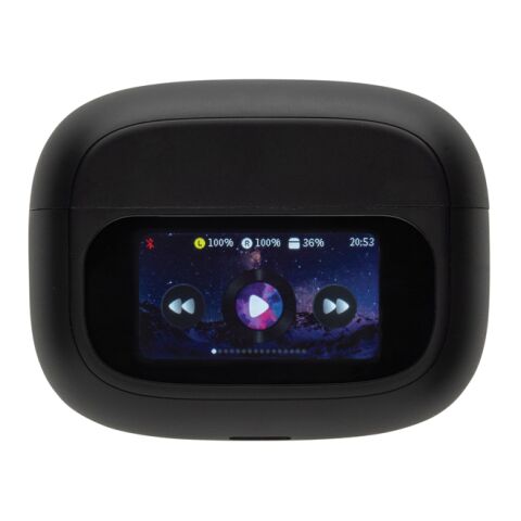 Airtune RCS ANC-öronsnäckor,återvunnen plast med touchscreen svart | Inget reklamtryck | Inte tillgängligt | Inte tillgängligt