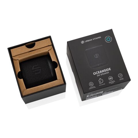 Urban vitamin Oceanside RCS 3W högtalare i återvunnen plast svart | Inget reklamtryck | Inte tillgängligt | Inte tillgängligt