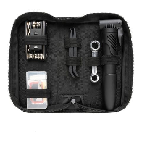 Reparationskit för cykel 17 delar svart | Inget reklamtryck | Inte tillgängligt | Inte tillgängligt