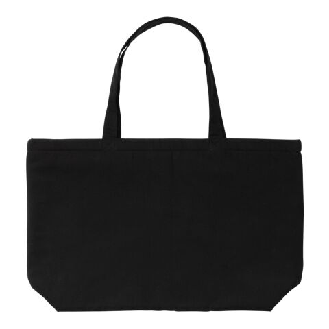 Impact Aware™ stor kylväska/tote 285 gsm ofärgad rcanvas svart | Inget reklamtryck | Inte tillgängligt | Inte tillgängligt