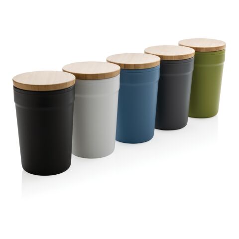 GRS RPP mugg med FSC® bambulock grön | Inget reklamtryck | Inte tillgängligt | Inte tillgängligt