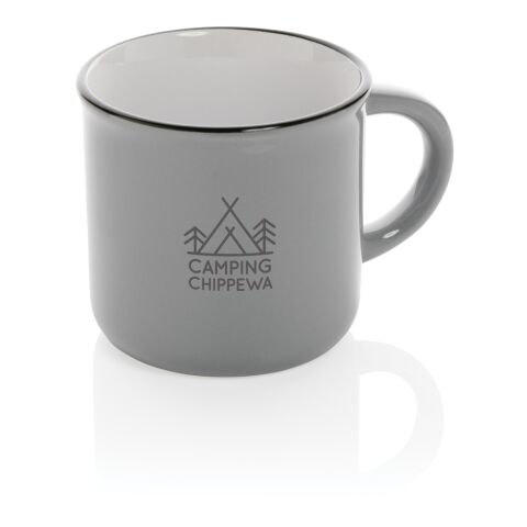 Keramikmugg vintage grå | Inget reklamtryck | Inte tillgängligt | Inte tillgängligt