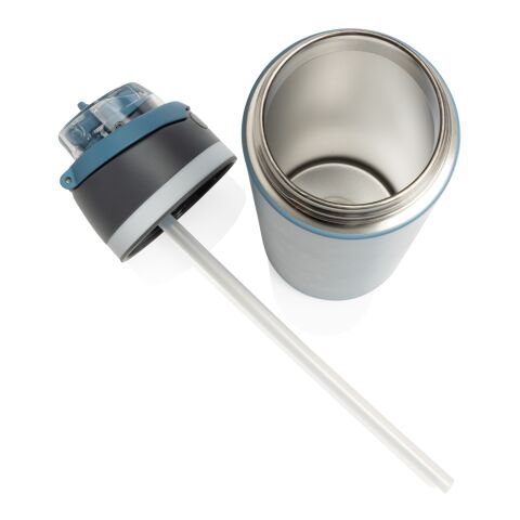 Omni Sip RCS-certifierad rostfritt stål låsbar vattenflask blå | Inget reklamtryck | Inte tillgängligt | Inte tillgängligt