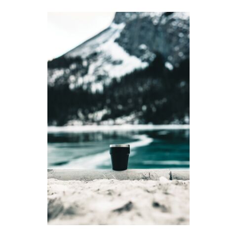 Clark dubbelväggig kaffemugg 300ml RCS svart | Inget reklamtryck | Inte tillgängligt | Inte tillgängligt