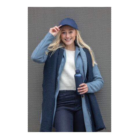 Impact 6 paneler keps, 190gr återvunnen bomull AWARE™ marinblå | Inget reklamtryck | Inte tillgängligt | Inte tillgängligt | Inte tillgängligt | Inte tillgängligt