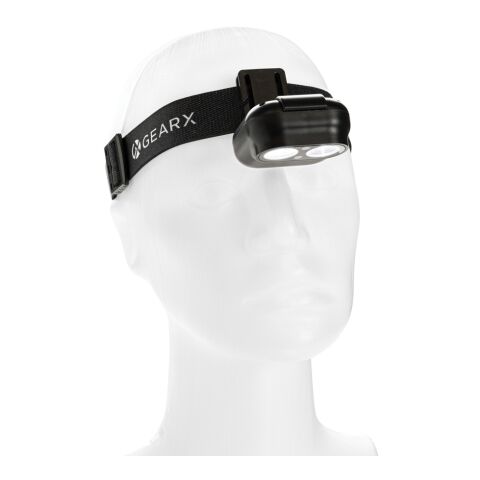 Gear X pannlampa med rörelsesensor, RCS rplast svart | Inget reklamtryck | Inte tillgängligt | Inte tillgängligt
