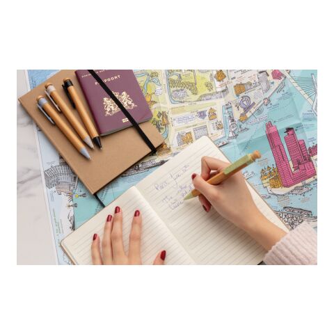 Bambupenna med vetestråclip vit | Inget reklamtryck | Inte tillgängligt | Inte tillgängligt