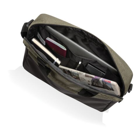 "Kazu 15.6"" laptopväska  AWARE™ RPET" grön