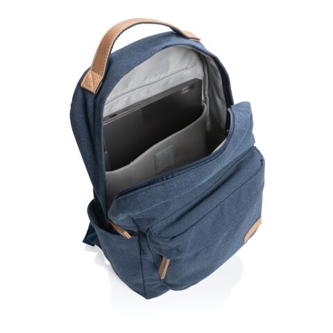 Impact AWARE™ ryggsäck i 16 oz. återvunnen canvas blå