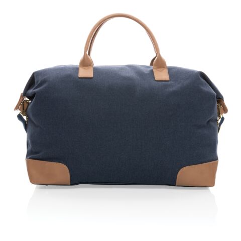 Impact AWARE™ stor weekendväska i 16 oz. återvunnen canvas blå
