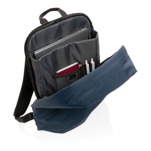 Impact AWARE™ RPET standard anti-ficktjuv ryggsäck marinblå | Inget reklamtryck | Inte tillgängligt | Inte tillgängligt