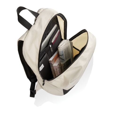 "Kazu 15.6"" laptopryggsäck  AWARE™ RPET" off white | Inget reklamtryck | Inte tillgängligt | Inte tillgängligt | Inte tillgängligt