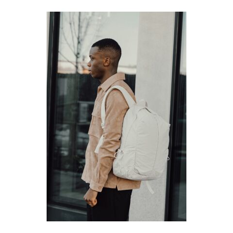 KENTO URBAN RCS återvunnen nylon 15.6" Ryggsäck beige | Inget reklamtryck | Inte tillgängligt | Inte tillgängligt