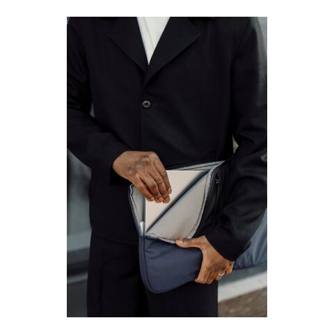 KENTO URBAN RCS återvunnen nylon 15.6" laptopfodral marinblå | Inget reklamtryck | Inte tillgängligt | Inte tillgängligt | Inte tillgängligt