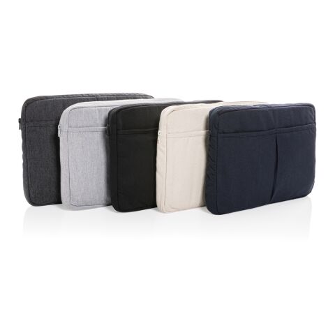&quot;Laluka 15.6&quot;&quot; laptopsleeve AWARE™ återvunnen bomull&quot; grå | Inget reklamtryck | Inte tillgängligt | Inte tillgängligt | Inte tillgängligt