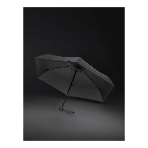19,5” Aware™ RPET super mini manuell 190T Pongee paraply svart | Inget reklamtryck | Inte tillgängligt | Inte tillgängligt