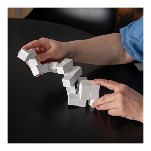 Hjärngymnastik FSC® trä vit | Inget reklamtryck | Inte tillgängligt | Inte tillgängligt