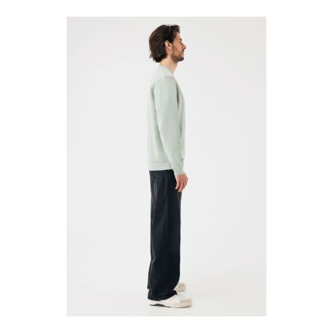 IQONIQ Torla sweatshirt i återvunnen bomull Iceberg green | XXXL